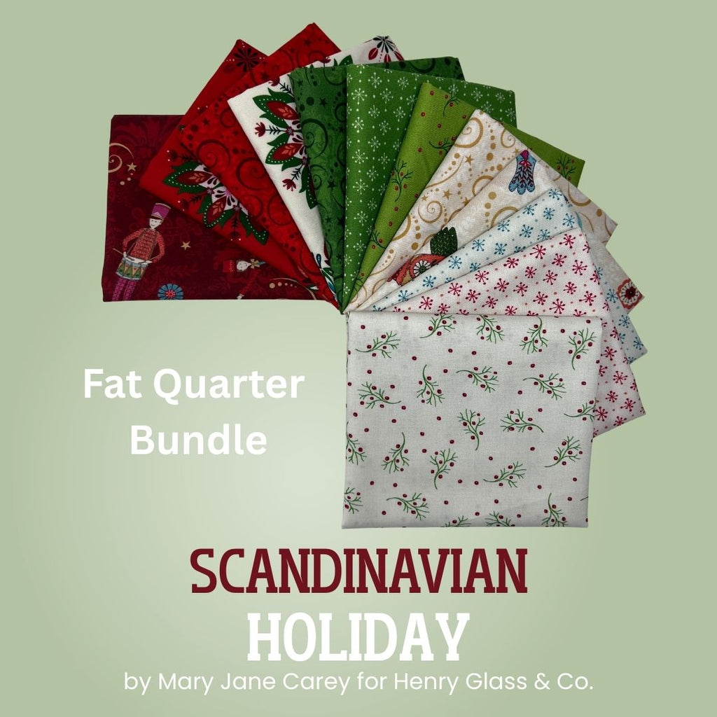 Scandinavian Holiday Fat Quarter Bundle Fabrics Henry Glass