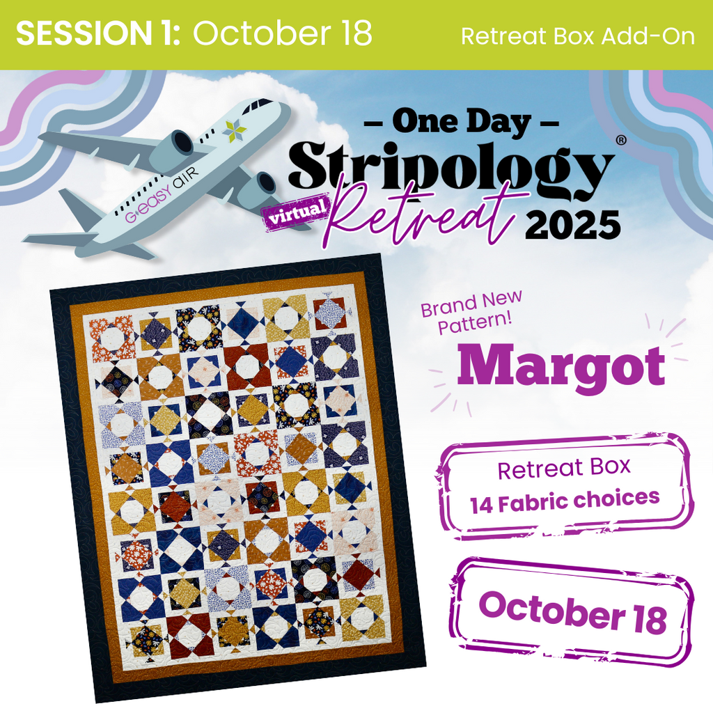 Stripology One Day Retreat Box (Add-On) Session 1 – October 18, 2025 Services GE Designs