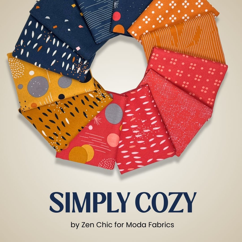 Simply Cozy Half Yard Bundle Fabrics Moda Fabrics