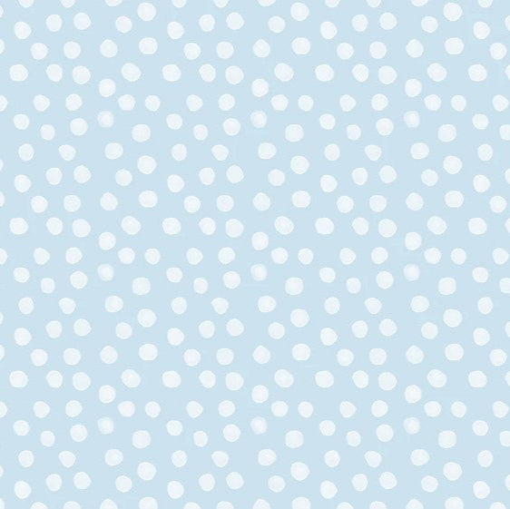 Penguin Party Snowball Fight Lt Blue 49240407-01 Fabrics Camelot