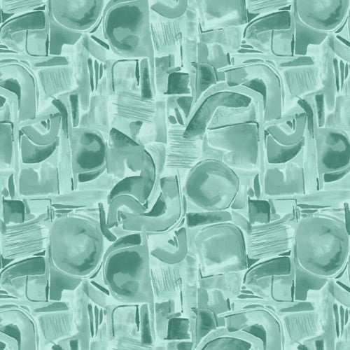 Blank Quilting Spectral Aqua 118" Wide Backing Fabric - 3115-65 - 3 YARD Fabrics Blank