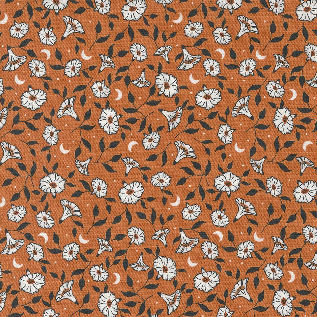 Spellbound Floral Pumpkin 43142-13 Fabrics Moda Fabrics