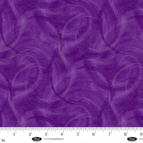 Blank Quilting Spin Flannel Purple 108" Wide Backing Fabric - 3995F-55 - 2 YARD Fabrics Blank
