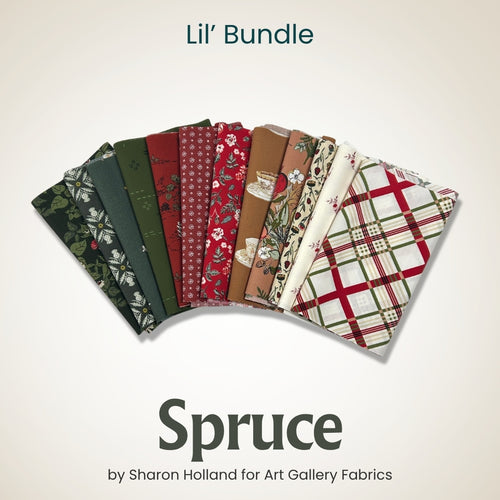 Spruce Lil' Bundle, quilting fabric by Art Gallery
