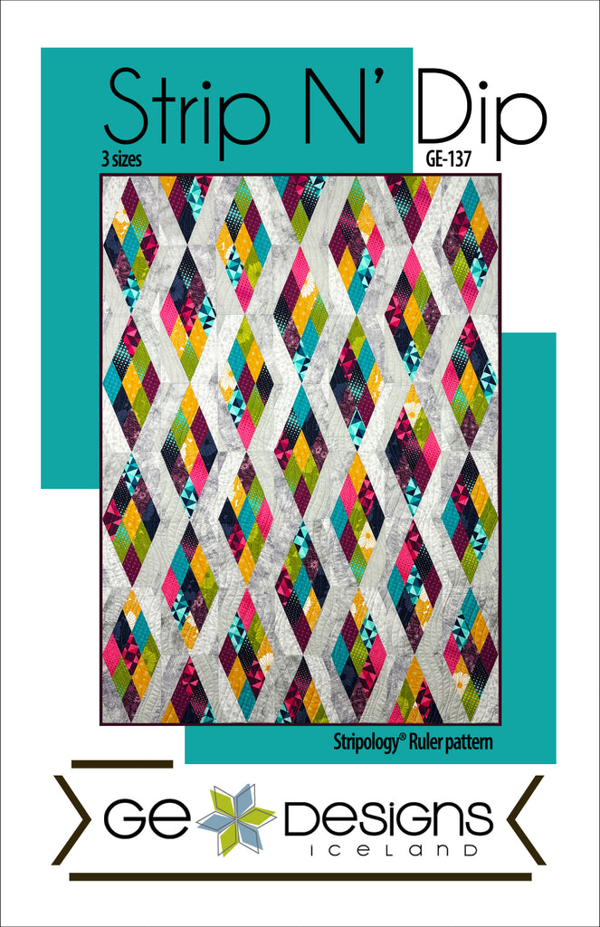 Strip N' Dip - 2.5" PDF Strip Pattern 137 Pattern GE Designs