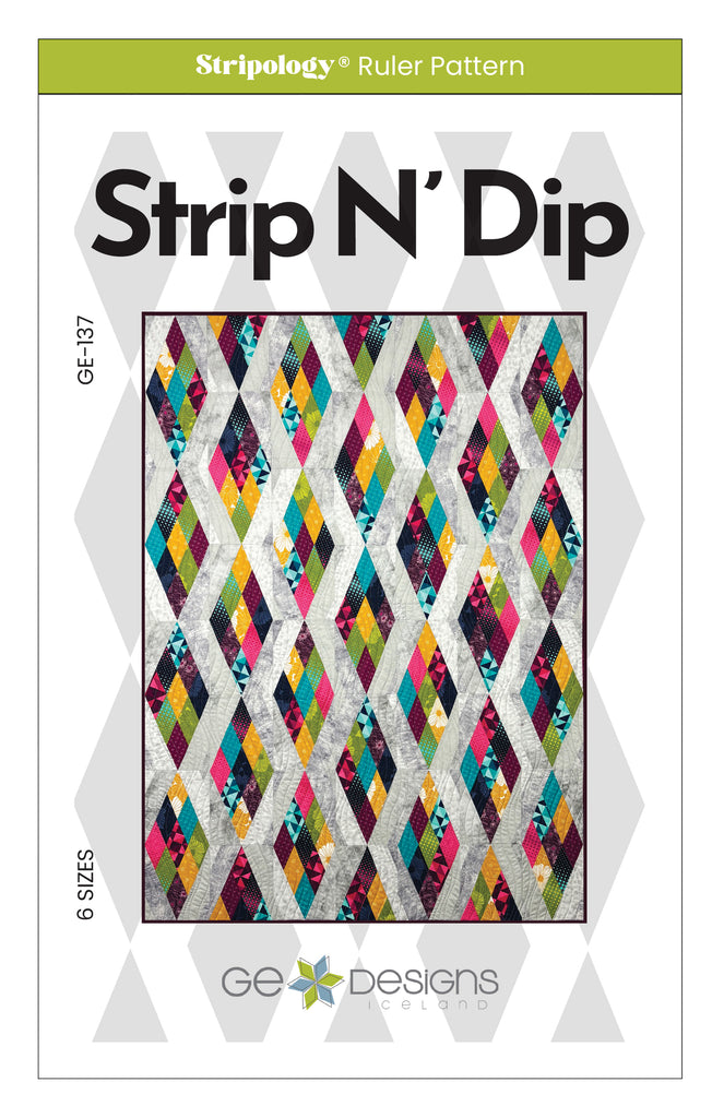 Strip N' Dip - 2.5" PDF Strip Pattern 137 Pattern GE Designs