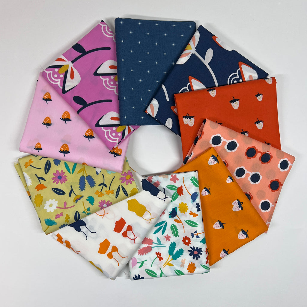 Summer Side Half Yard Bundle Fabrics Art Gallery