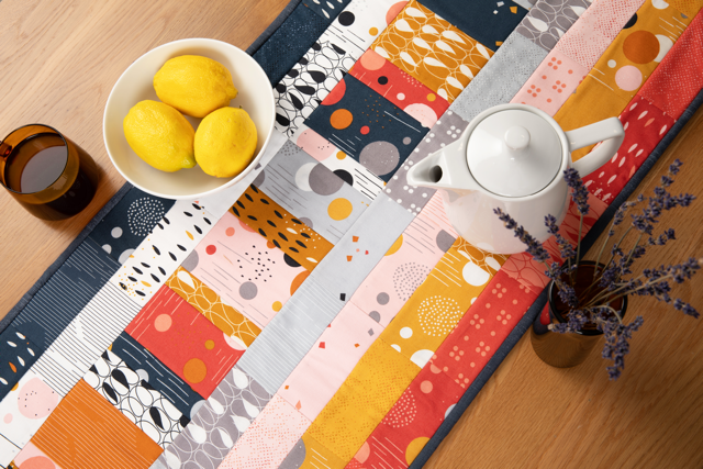 Quilt-As-You-Go Batting Kit PREORDER - Take It Easy Runner Pattern GE Designs