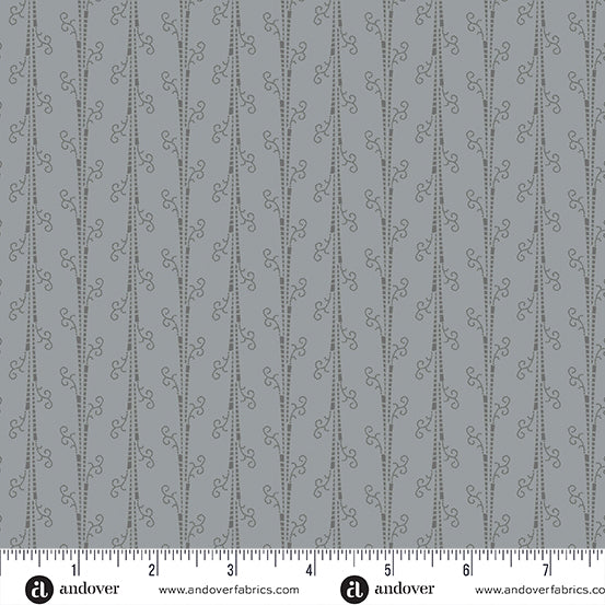 Century Grays Tendrils Gray CS-922-C W4 Fabrics Andover Fabrics