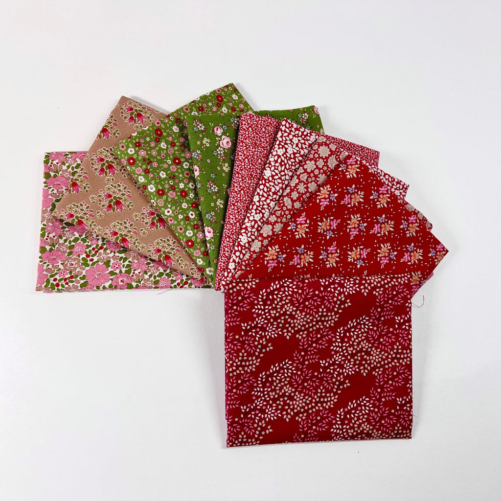 Tilda Creating Memories-Winter Fat Quarter Bundle Fabrics Tilda