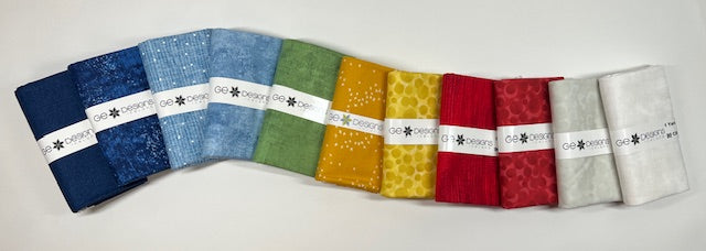 Tomtens Folklore Christmas Half Yard Bundle Fabrics Lewis & Irene