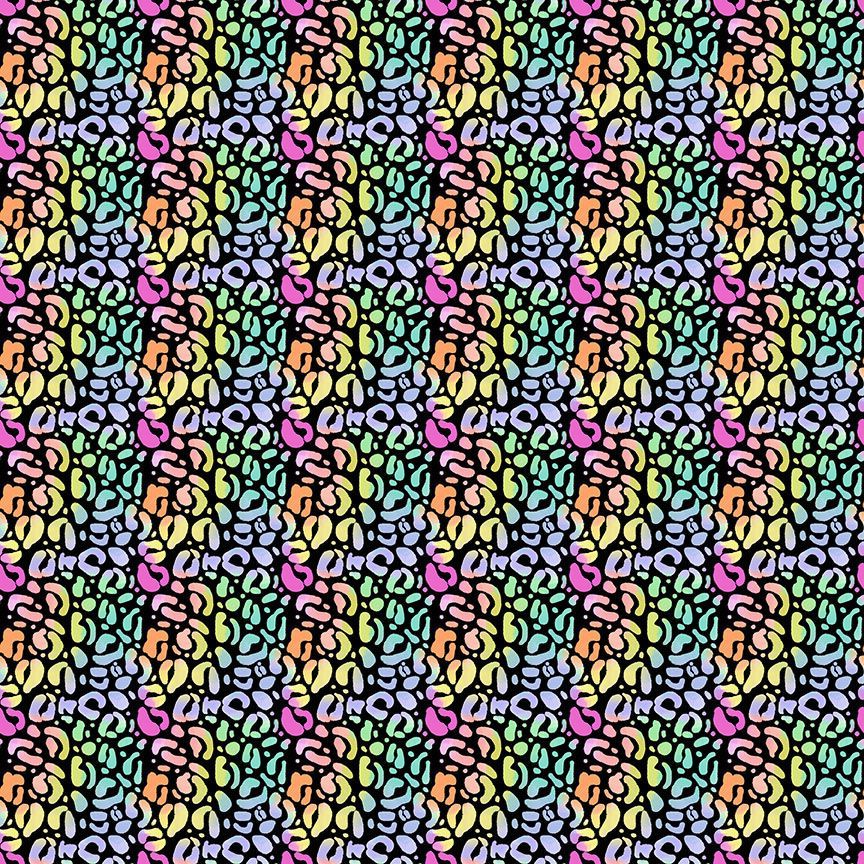 Dear Stella Wild Prism Multi 108" Wide Backing Fabric - DPJ3031 - 1 YARD Fabrics Dear Stella