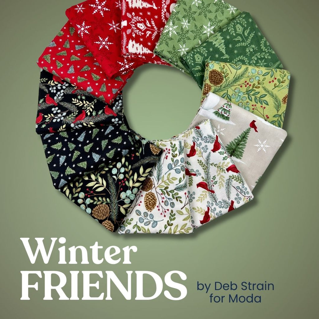 Winter Friends Half Yard Bundle Fabrics Moda Fabrics