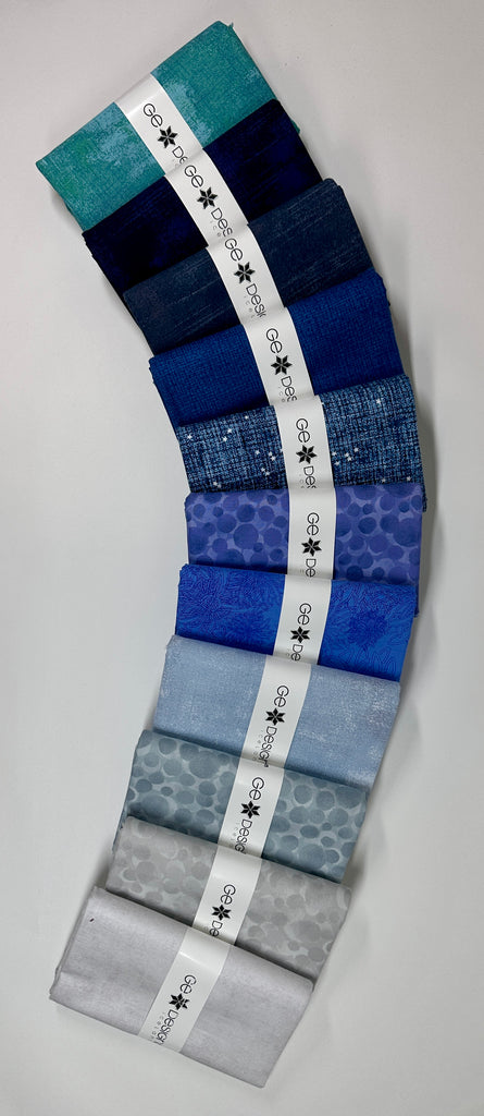 A Winter's Moon Half Yard Bundle Fabrics Lewis & Irene