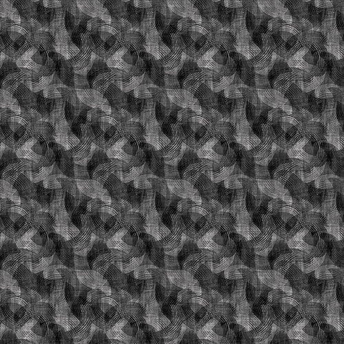 Blank Quilting Crescent Charcoal 108" Wide Backing Fabric - 2970-99 - 3 YARD Fabrics Blank