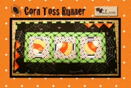 Corn Toss Runner Pattern PDF Pattern GE Designs
