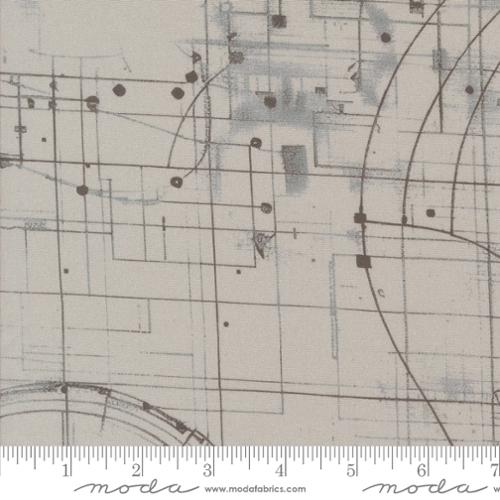 Moda Fabrics Modern Backgrounds Fog 108" Wide Backing Fabric - 108027-13 - 3 YARD Fabrics Moda Fabrics