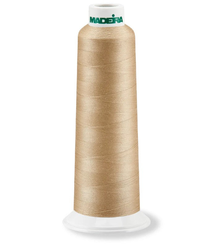 Madeira AeroQuilt 40 - Premium Longarm Quilting Thread, 8822 Natural Thread Madeira