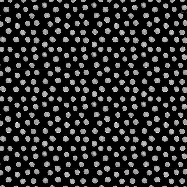 Penguin Party Snowball Fight Black 49240407-04 Fabrics Camelot