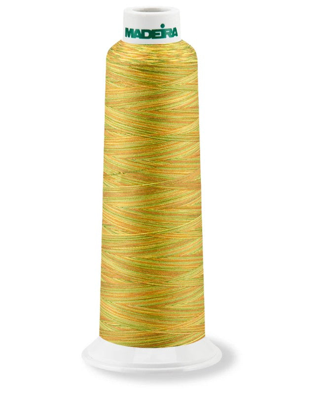 Madeira AeroQuilt 40 - Premium Longarm Quilting Thread, 9511 Sunrise Variegated Thread Madeira