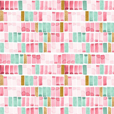 Peony Blossoms Swatches White/Pink 34717-137