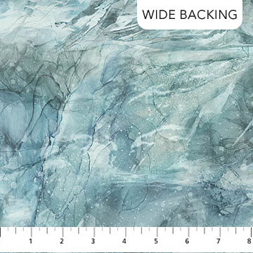 Northcott Fabrics Tundra Crossing Ice 108" Wide Backing Fabric - B28294-44 - 3 YARD Fabrics Northcott