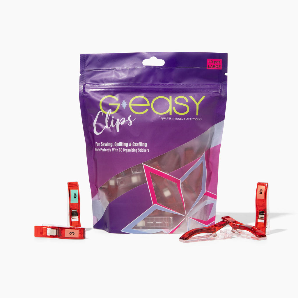 GEasy Organizing Clips - Large Tool GE Designs Red