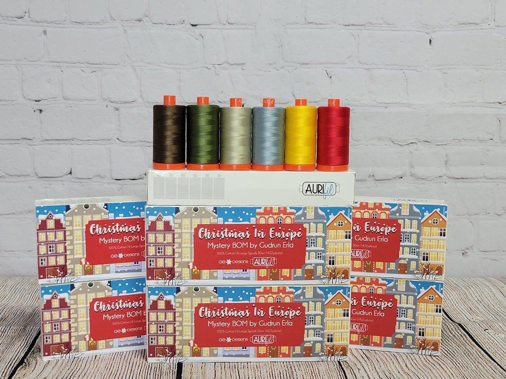 Christmas in Europe - Aurifil Thread Collection Thread Aurifil   