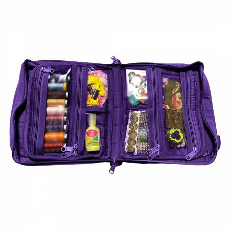 Yazzii Oval Organizer Purple CA140P Storage & Bags Yazzii   