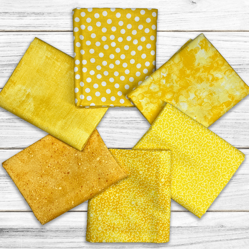 Mystery Bundle - Basic Yellow Fabrics GE Designs