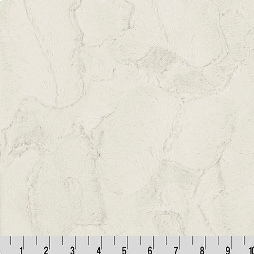 Luxe Cuddle Hide Natural 60" MK-TH-0021- 3 YARD Fabrics Shannon Fabrics   
